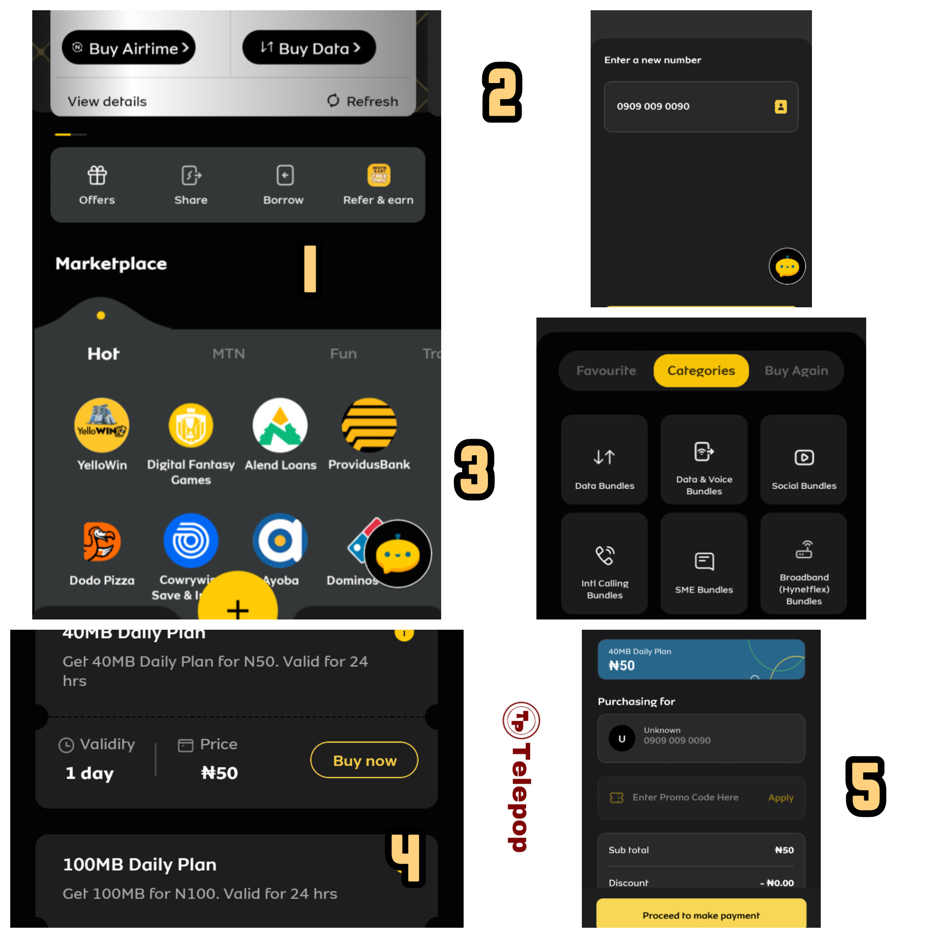 How To Share Data On MTN By Buying For A Friend Via myMTN App