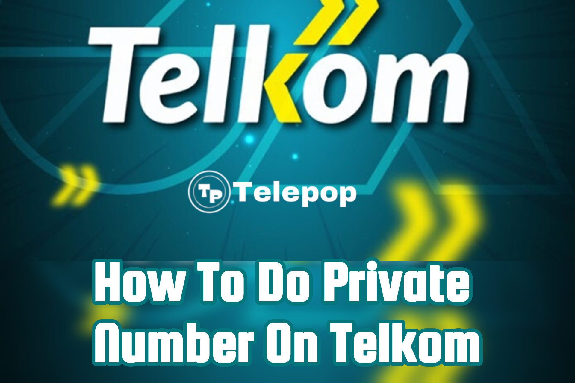 how to do private number on telkom