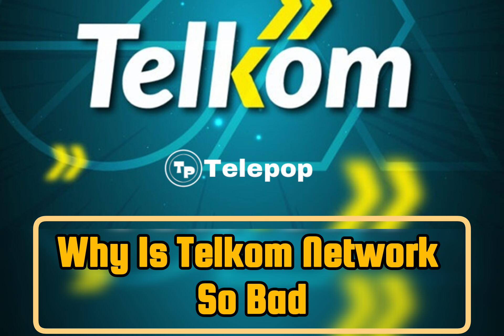 why is telkom network so bad