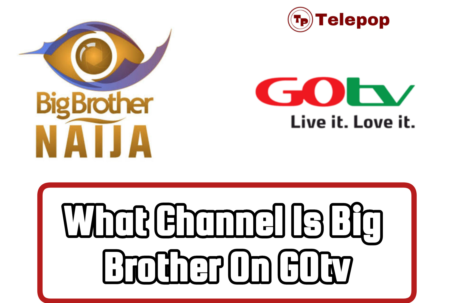 What Channel Is Big Brother On GOtv